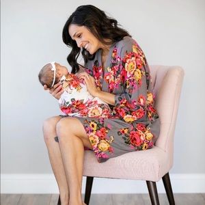 Maternity delivery robe